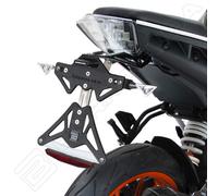 BARRACUDA Support Plaque D'Immatriculation Aluminium Réglable KTM Duke 125