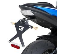 BARRACUDA Porte Plaque Aluminium Réglable SUZUKI GSX-S 1000 2015-2022 + Lumière