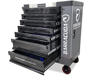 Barracuda Tools Servante d'atelier 7 tiroirs outillés - Nardo XXL