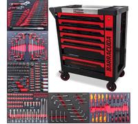 BARRACUDA TOOLS Servante d'atelier CUDA Max XXL 8 tiroirs avec 6 outillés BR