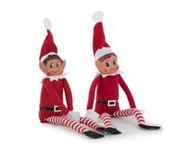 Barrado - Figurine d'Elfe au Corps Doux et au Visage Voilé - Elves Behavin ' Badly (Pack Elfie & Elvie)