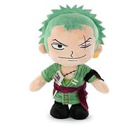 Barrado One Piece - Peluche des Personnages de One Piece- 28cm - Luffy, Sanji, Roronoa Zoro, Shanks - Qualité Super Soft (Roronoa Zoro)