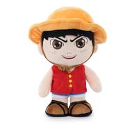 Barrado One Piece - Peluche One Piece Live Action Series Protagonists 24-27cm - Luffy, Zoro, Nami - Super Soft Quality (Luffy)