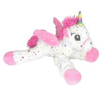Barrado - Peluche 15'75 "/ 40cm Licorne allongée avec Étoiles Qualité Super Soft (Rose)