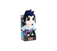 Barrado Peluche des Personnages de Naruto 30cm - Naruto, Kakashi, Sasuke, Kurama, Naruto Six Path - Édition de Collection - Qualité Super Soft (Sasuke avec Display)