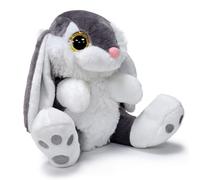 BARRADO - Rabbit Sitting Plush Toy Bunny - Quality Super Soft (Grey, 29cm/11'40")
