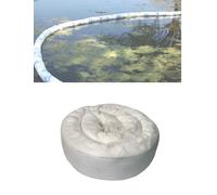 Barrage Flottant Absorbant pour la Lutte Contre Les déversements d'hydrocarbures - Barrière absorbante pour la Surface de l'eau, Les étangs et Les rivières | Intervention d'urgence en Cas de