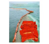 Barrage Flottant Anti-Pollution - Barrière Anti-inondation de 45 cm pour la Surface des rivières, Confinement des déchets Solides et Intervention en Cas de déversement, Solution Durable de c