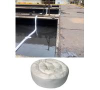 Barrages Anti-déversement d'hydrocarbures, Lot de 5 barrages Anti-déversement d'hydrocarbures - Hydrofuges, réutilisables et flottants pour Les interventions d'urgence sur l'eau et