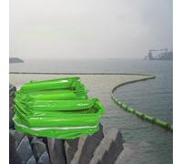 Barrages Anti-Pollution, Barrage Anti-Pollution en PVC Robuste et réutilisable, barrière Anti-Pollution de 20 m, barrière multifonctionnelle pour lentilles d'eau et Plantes Aquatiques, prote
