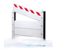 Barrages Temporaires De Prévention Des Inondations 151-160 Cm Plaque De Retenue D'eau Convient Pour Garage, Cave, Porte D'entrée Et Allée(Outside,160 * 20cm)