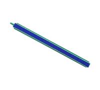 Barre à bulles pour aquarium | Diffuseur à bulles Air Stone Bar | Pompe à oxygène à Port unique pour Aquarium trachée de 4mm, bande à b́ulles d'oxygène, diffuseur d'óxygène, décor Durable, longue band