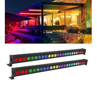 Barre à LED - JAJALUYA DMX 24 LED RVB - 24 x 3W - PACK DE 2