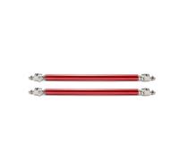 Barre à LèVres Pare-Chocs Pour Voiture 1 paire de barre Support séparateur lèvre pare-chocs avant et arrière réglable course universelle/Kit tige traction 75mm/100mm/150mm/200mm(150mm red)