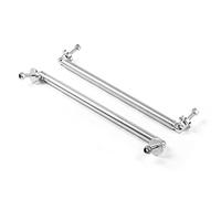 Barre à LèVres Pare-Chocs Pour Voiture 100 MM 150 MM 200 MM en aluminium pare-chocs lèvre avant entretoise tige séparateur tige barres de soutien(200MM SILVER)
