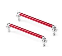 Barre à LèVres Pare-Chocs Pour Voiture 100 MM 150 MM 200 MM en aluminium pare-chocs lèvre avant entretoise tige séparateur tige barres de soutien(150MM RED)