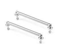 Barre à LèVres Pare-Chocs Pour Voiture 100 MM 150 MM 200 MM en aluminium pare-chocs lèvre avant entretoise tige séparateur tige barres de soutien(150MM SILVER)
