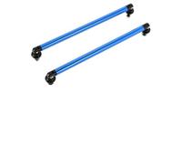 Barre à LèVres Pare-Chocs Pour Voiture 2 pièces universel réglable 200mm avant pare-chocs protecteur lèvre séparateur tige barre de Support voiture extérieur modifié(Blue)