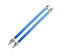 Barre à LèVres Pare-Chocs Pour Voiture 2psc Universal Racing Réglable Avant Pare-chocs Arrière Séparateur De Lèvre Barre Support/Kit Tige Traction 150mm 200mm(20CM blue)