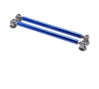 Barre à LèVres Pare-Chocs Pour Voiture Barres de support tige séparateur lèvre universelles 200mm réglable pare-chocs avant arrière Kit barre becquet voiture décorative(15cm Blue)