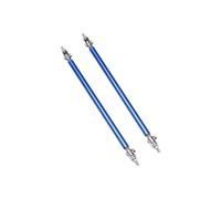 Barre à LèVres Pare-Chocs Pour Voiture For Mini voiture pare-chocs avant lèvre séparateur Spoiler tiges de jambe de force cravate réglable jambe de force cravate tige de traction Kit course(20cm Blue)