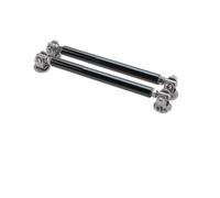 Barre à LèVres Pare-Chocs Pour Voiture Kit de barre Support becquet séparateur lèvre pare-chocs arrière avant voiture universel, tige décorative(10cm Black)