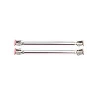 Barre à LèVres Pare-Chocs Pour Voiture Kit de Support adhésif universel réglable, 75mm/100mm/150mm/200mm, séparateur lèvre pare-choc avant, tige séparation, barre liaison, accessoires(20cm silver)