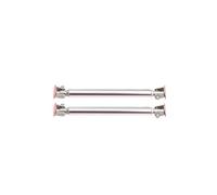 Barre à LèVres Pare-Chocs Pour Voiture Kit de Support adhésif universel réglable, 75mm/100mm/150mm/200mm, séparateur lèvre pare-choc avant, tige séparation, barre liaison, accessoires(10cm silver)