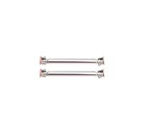 Barre à LèVres Pare-Chocs Pour Voiture Kit de Support adhésif universel réglable, tige séparation lèvre pare-chocs avant, barre liaison, accessoires 75mm/100mm/150mm/200mm(7.5cm silver)