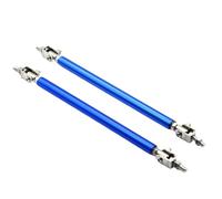 Barre à LèVres Pare-Chocs Pour Voiture Kit universel réglable de Support barre liaison tige séparation lèvre pare-chocs avant course 75mm/100mm/150mm/200mm(150mm Blue)