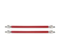 Barre à LèVres Pare-Chocs Pour Voiture Tiges de séparation universelles for voiture course, réglables, Support lèvre pare-chocs avant et arrière, Kit barre traction, 150/200mm(20cm red)