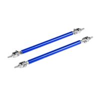 Barre à LèVres Pare-Chocs Pour Voiture Tiges de séparation voiture course réglables, Support lèvre pare-chocs avant et arrière, Kit barre traction, 75/100/150/200mm(Blue-150mm)