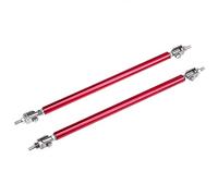 Barre à LèVres Pare-Chocs Pour Voiture Universel réglable course pare-chocs avant lèvre séparateur tige jambe de force Kit de Support de barre de liaison vis fixe 75mm/100mm/150mm/200mm(200mmRed)