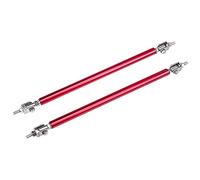 Barre à LèVres Pare-Chocs Pour Voiture Universel réglable course pare-chocs avant lèvre séparateur tige jambe de force Kit Support barre liaison vis fixe 75mm/100mm/150mm/200mm(150mm Red)
