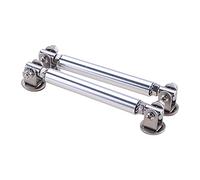 Barre à LèVres Pare-Chocs Pour Voiture Universel réglable pare-chocs avant lèvre séparateur tige jambe de force barre liaison Kit Support adhésif accessoires 75mm/100mm/150mm/200mm(100mm Sliver)