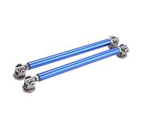 Barre à LèVres Pare-Chocs Pour Voiture Universel réglable pare-chocs avant lèvre séparateur tige jambe de force barre liaison Kit Support adhésif accessoires 75mm/100mm/150mm/200mm(200mm Blue)