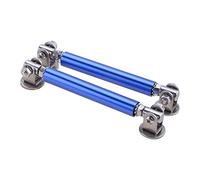 Barre à LèVres Pare-Chocs Pour Voiture Universel réglable pare-chocs avant lèvre séparateur tige jambe de force barre liaison Kit Support adhésif accessoires 75mm/100mm/150mm/200mm(75mm Blue)