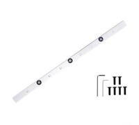 Barre à onglet robuste pour scies de table en alliage d'aluminium, compatible avec les rails de guidage en T et les fentes en T pour le montage et l'alignement des accessoires (450 mm)