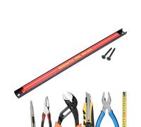 Barre à outils magnétique, organisateur d'outils magnétique | Porte-outils mural de grande capacité | Barre à outils en métal pour atelier, maison, organisateur d'outils peu encombrant pour de