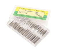 Barre à Ressort de Bracelet de Montre, épaisseur 1,0 Mm Professionnel 8-27 Mm Double extrémité en Acier Inoxydable Résistant à l'usure Goupille de Maillon de Bracelet de Montre 300 Pièces pour