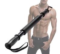 Barre à Ressort de Musculation, Power Twister Barre de Force Torsion Professionnel Machines pour Le Haut du Corps, Extenseur Appareils Bar pour Bras et Poitrine (30kg)