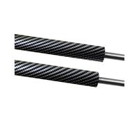 Barre À Ressort Pour Vérins Gaz Coffre Pour VW Pour Golf Pour MK4 Pour Bora 1J6 Pour Passat 3B6 Trappe Estate 99-06 1J827550C Verin Coffre Voiture(Black Silver)