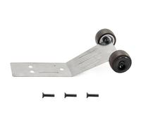 Barre à roulettes tête haute en métal pour voiture TRAXXAS Mini MAXX Monster TRUCK-107154-1 (noir)
