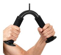 Barre à triceps | Poignées en acier pour rameur et triceps avec poignée antidérapante | Attache en forme de V pour câbles - Pour entraînement dorsal Rémateur Convergence à la maison