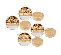 Barre Abase De Gingembre, Savon Au Gingembre Pour Cheveux, Anti-Perte De Cheveux Savon De Shampooing Solide, Anti-Perte, Favorise La Croissance, 60 g (paquet de 4)