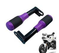Barre anti-chute pour moto 2 pièces Barre de protection résistante pour moto | Protecteur pour vélo en circulation urbaine, stationnement et déplacement