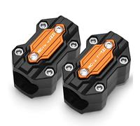 Barre anti-chute pour moto - Accessoires de protection pour moto Guzzi V85TT V9 Roamer/Bobber / V85 TT/V7 Stone/Special(deux oranges)