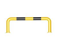 Barre anti-collision de sécurité en forme de U, bloqueur de parking en forme de U, convient aux parkings de centres commerciaux et résidentiels(60x150cm-1.5mm)