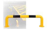 Barre anti-collision en forme de U - Tuyau en acier - Borne de stationnement ronde - Pare-chocs de protection de l'espace de stationnement - Pour le contrôle du trafic routier