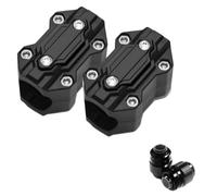 barre anti-crash Convient pour Suzuki V Strom 650 V-Strom 650 Vstrom 1000 1050 Convient pour xt DL250 DL650 DL1000 Bloc de protection de pare-chocs de moto(A set black)